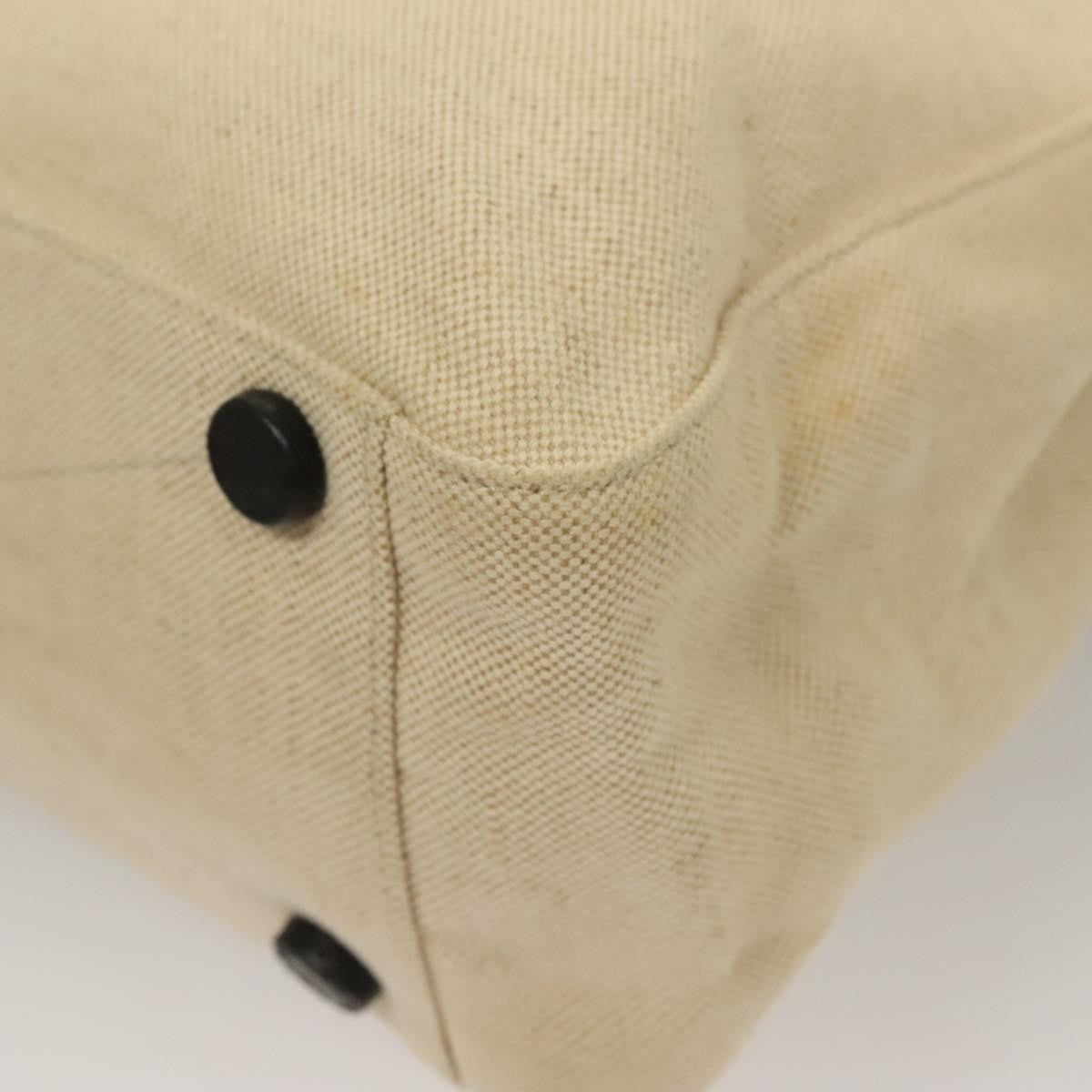 Prada Sport Canvas Beige Canvas Tote Bag Bag (Pre-Owned)