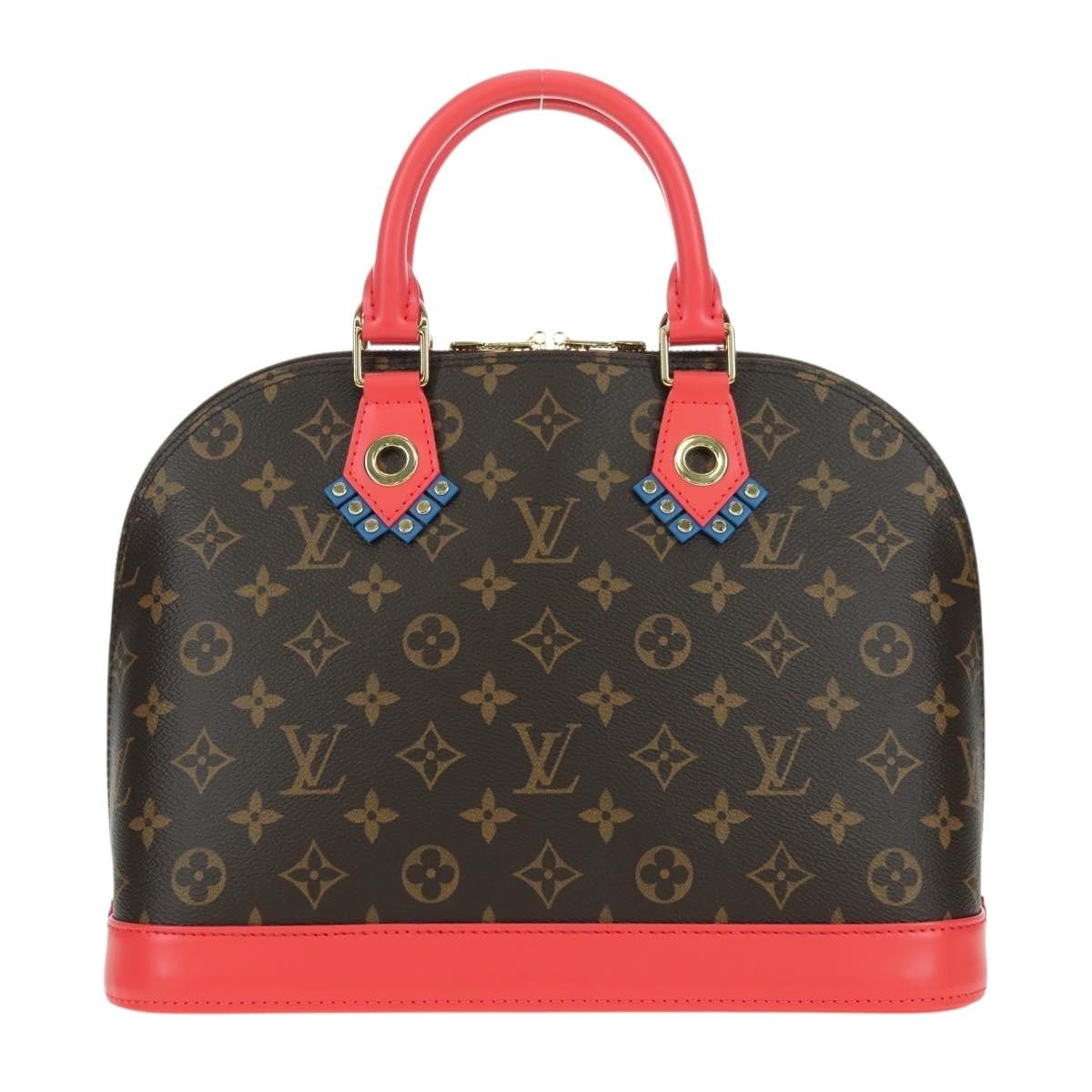 Louis Vuitton Alma Monogram Canvas Multicolour Canvas Handbag (Pre-Owned)