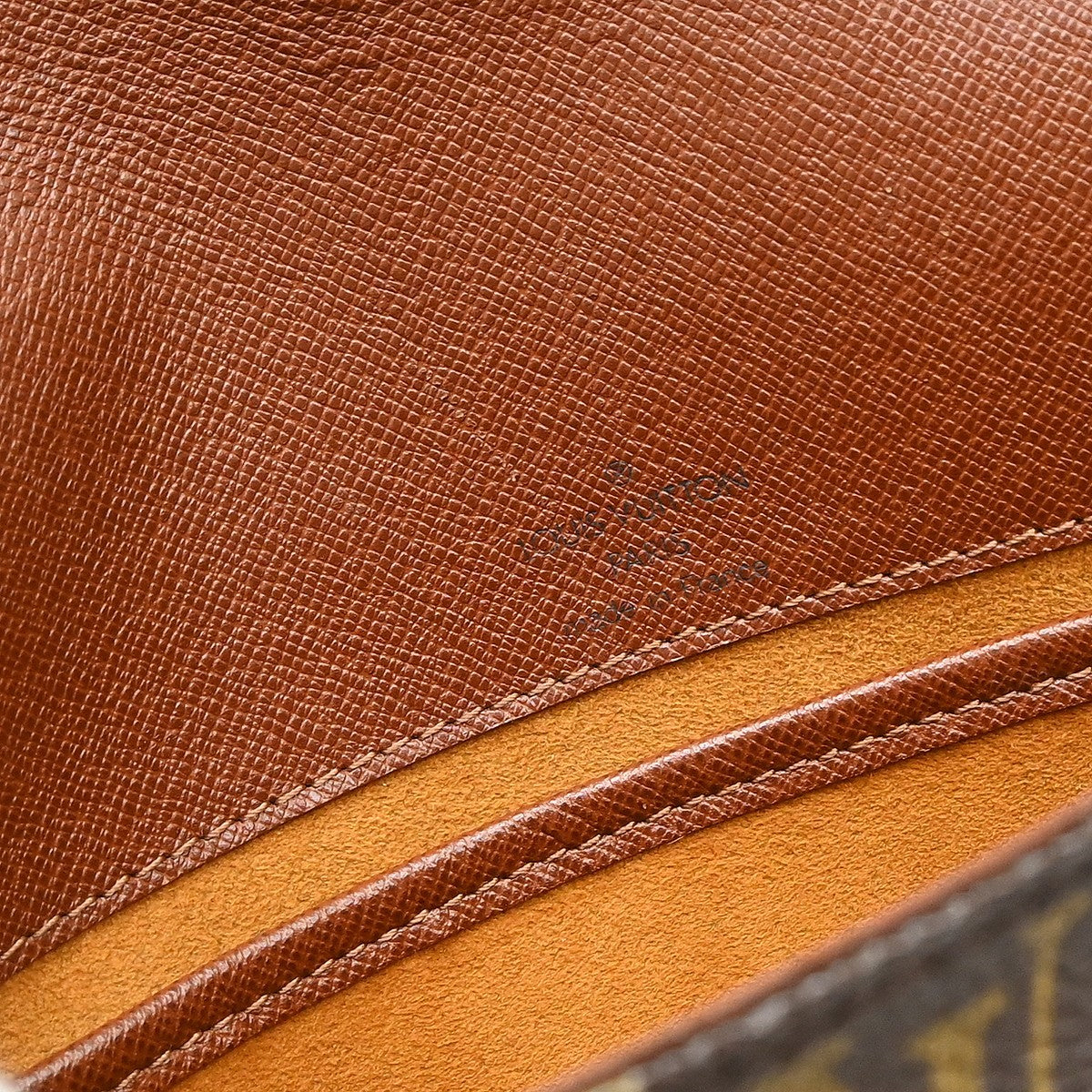 Louis Vuitton Musette Tango Monogram Canvas Brown Canvas Shoulder Bag Bag (Pre-Owned)