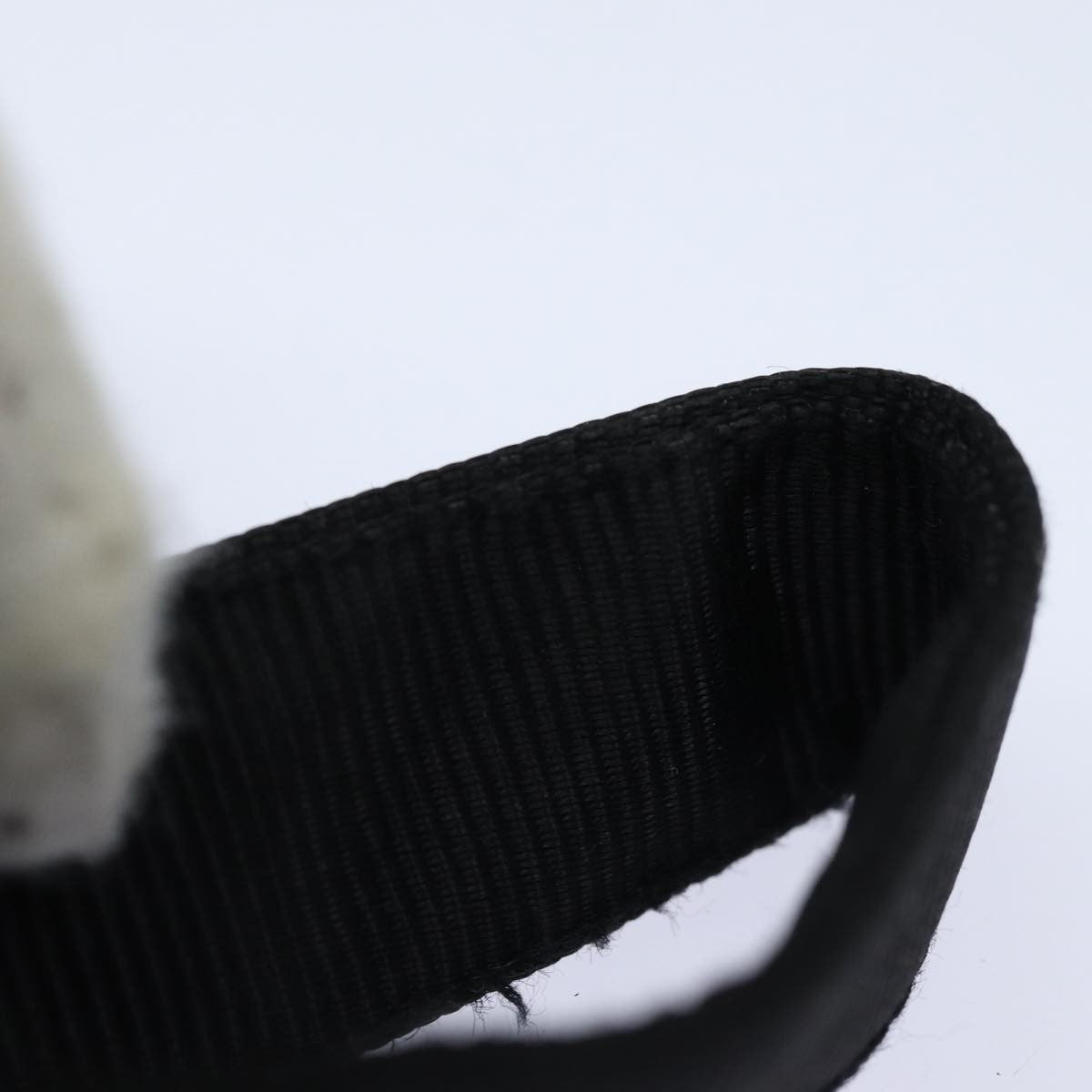 Celine Circle Logo Nylon Black Nylon Clutche & Pouche Bag (Pre-Owned)
