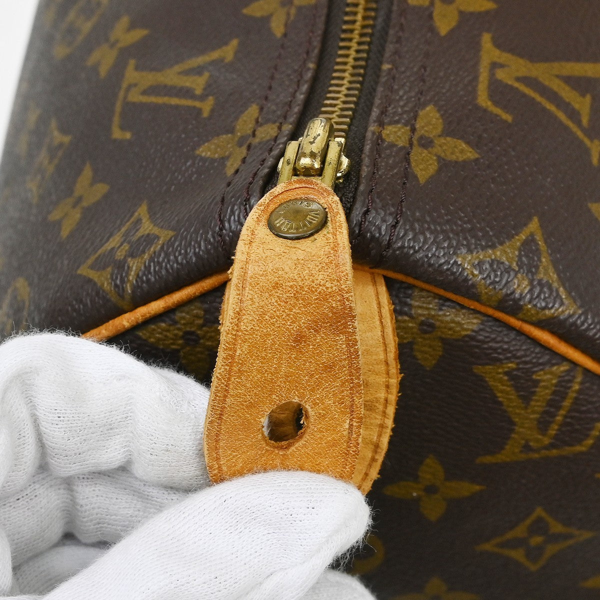 Louis Vuitton Speedy Monogram Canvas Brown Canvas Handbag (Pre-Owned)