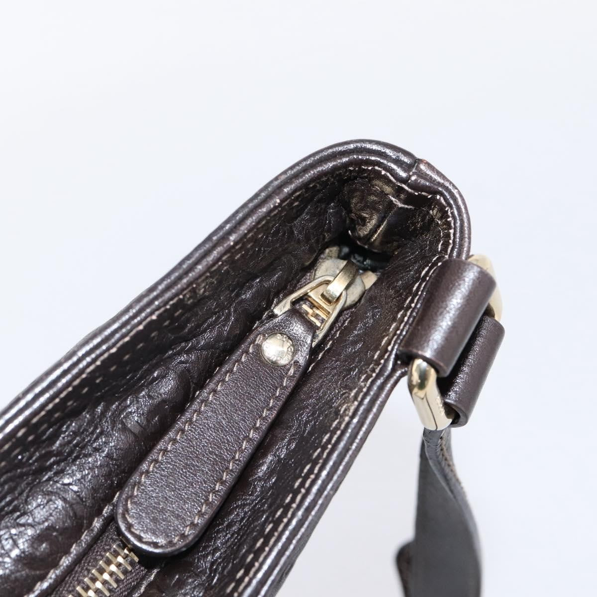 Gucci Crossbody Guccissima Leather Brown Leather Crossbody Bag Bag (Pre-Owned)