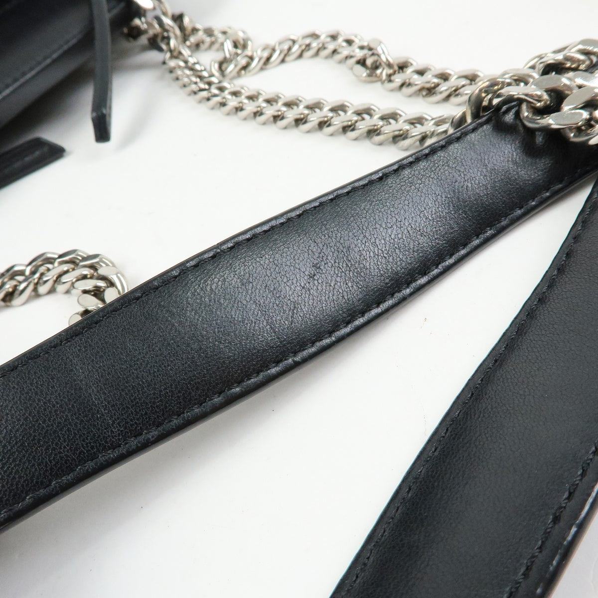 Fendi Dotcom Click Quilted Leather Black Leather Shoulder Bag Bag (Pre-Owned)