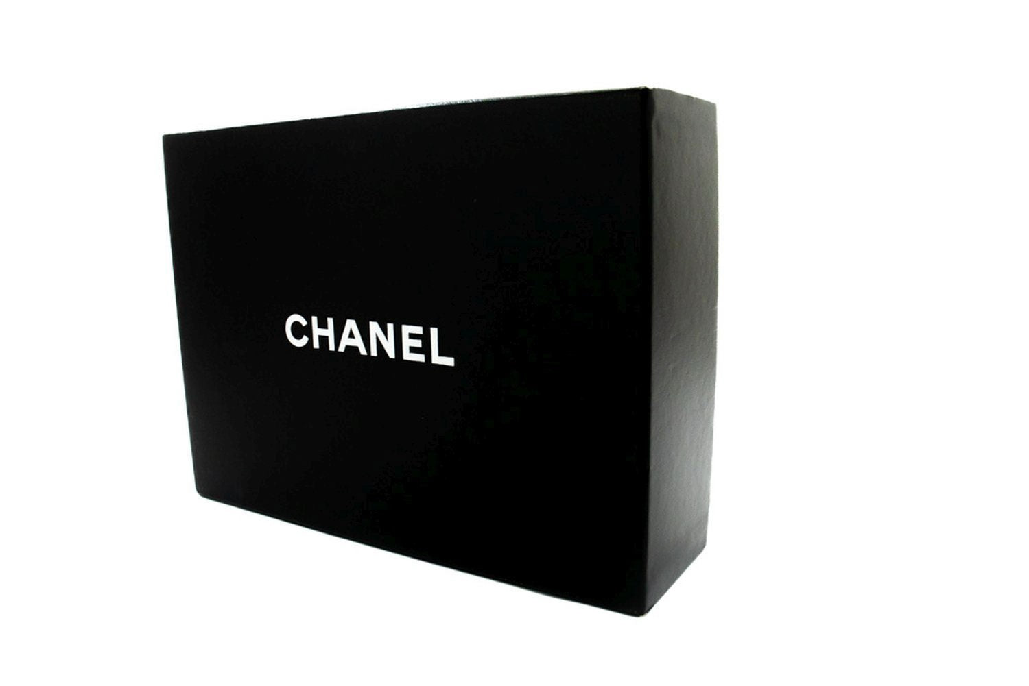 Chanel Wallet On Chain Chevron Caviar Black Calfskin Wallets Accessory (Pre-Owned)