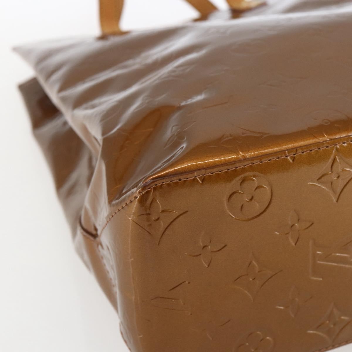 Louis Vuitton Reade Monogram Vernis Brown Patent_Leather Tote Bag Bag (Pre-Owned)