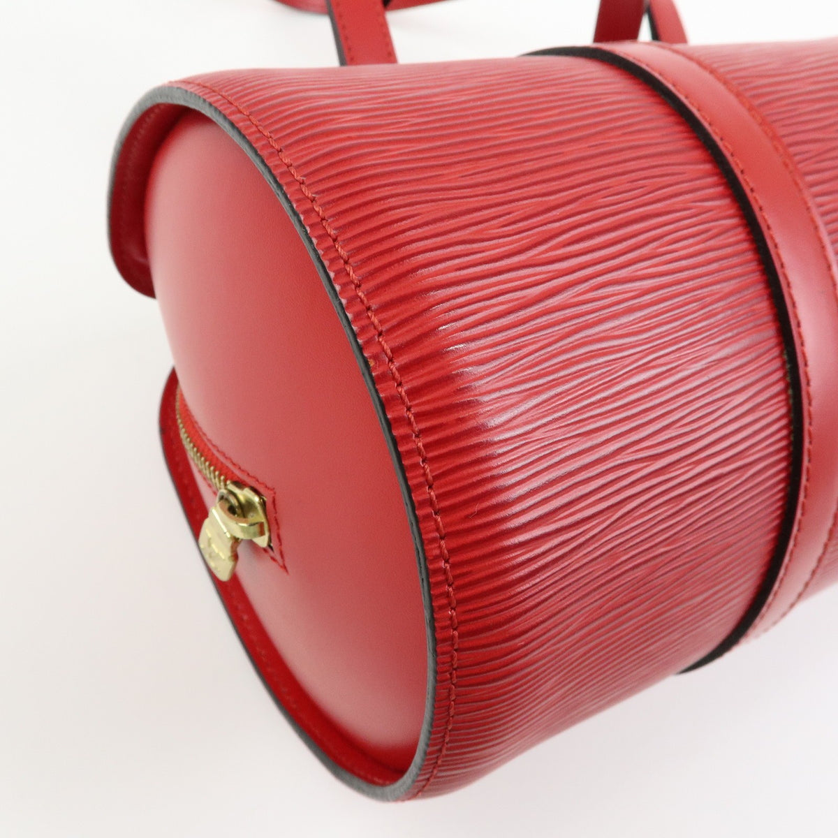 Louis Vuitton Soufflot Epi Leather Red Leather Tote Bag Bag (Pre-Owned)