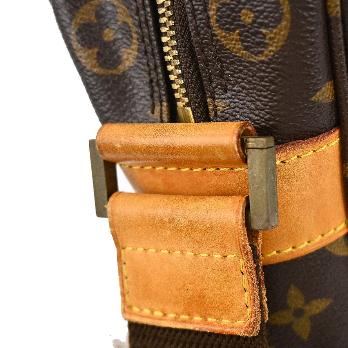 Louis Vuitton Sac Bosphore Monogram Canvas Brown Canvas Handbag (Pre-Owned)