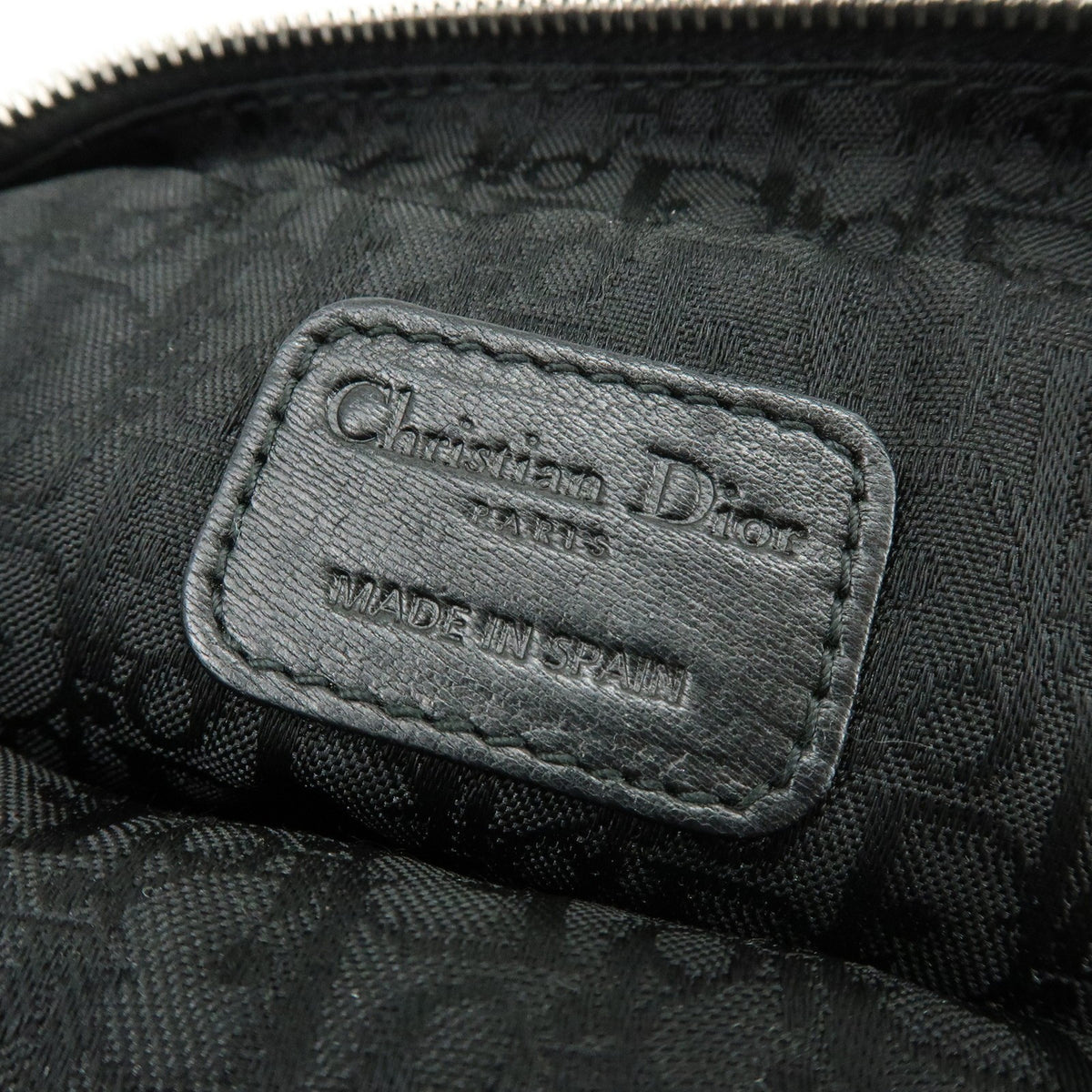 Christian Dior Lady Dior Cannage Quilt Leather Black Leather Wallets Accessory (Pre-Owned)