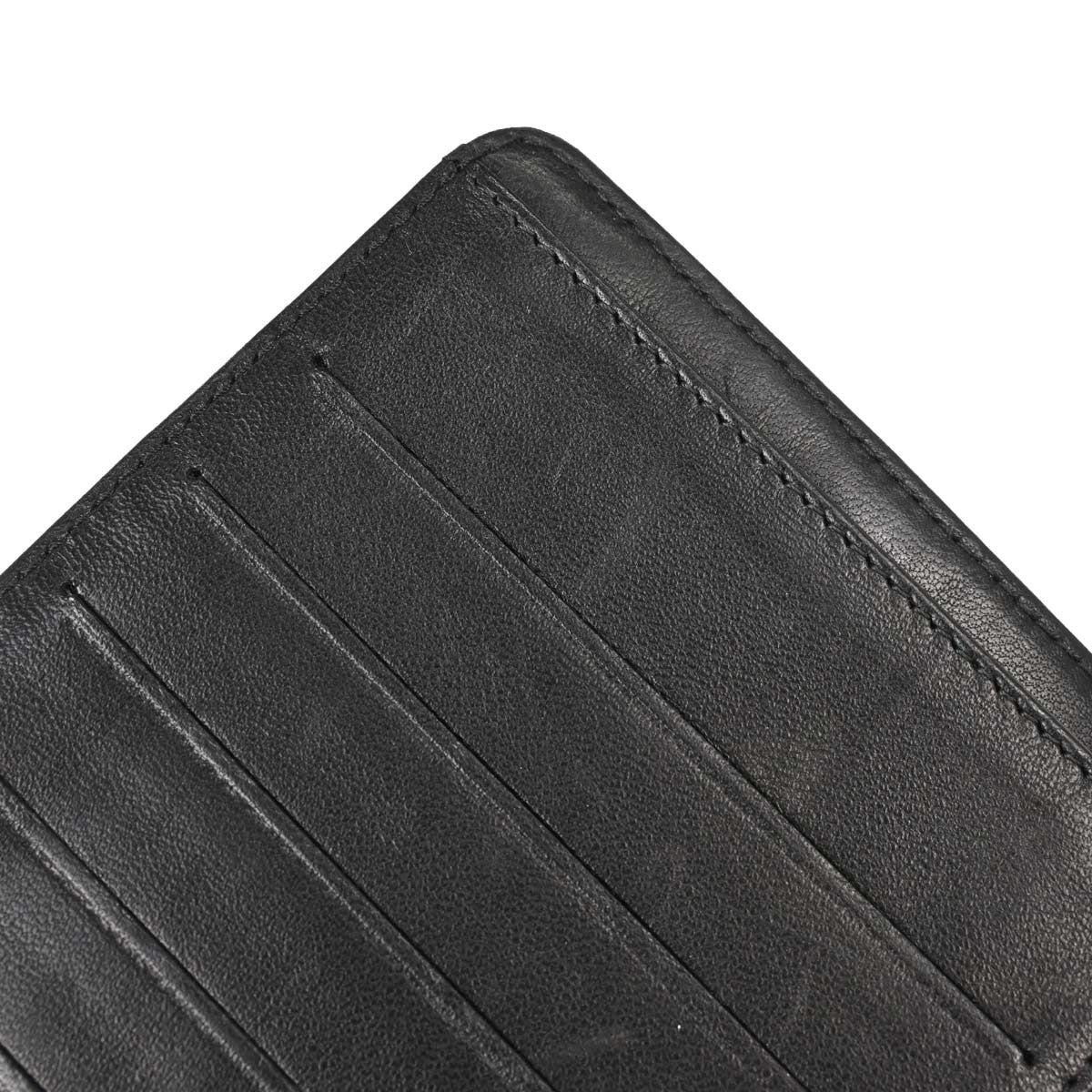 Chanel Lucky Symbols French Embossed Quilted Leather Black Leather Wallets Accessory (Pre-Owned)