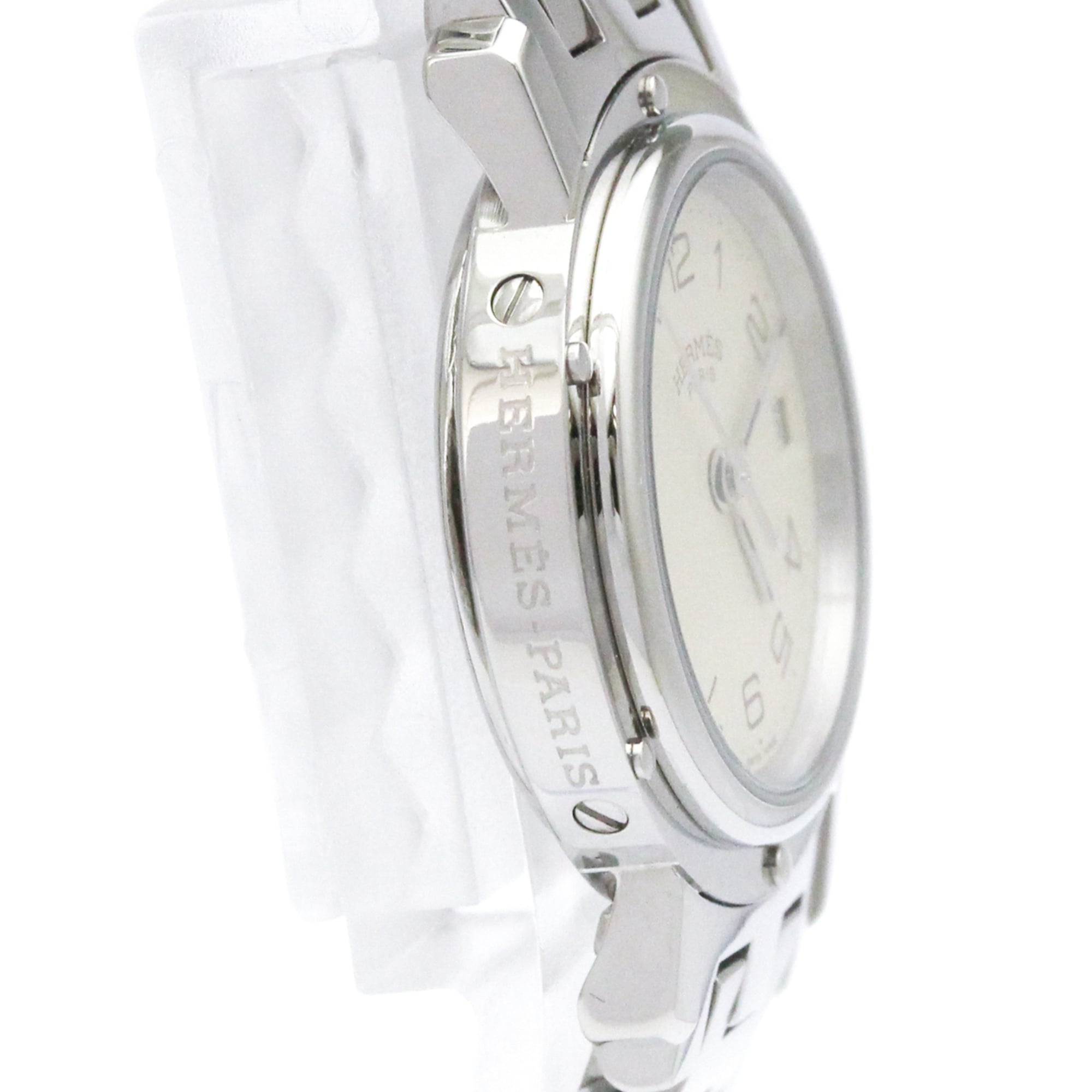 Hermes Clipper Quartz Stainless Steel Watch (Pre-Owned)