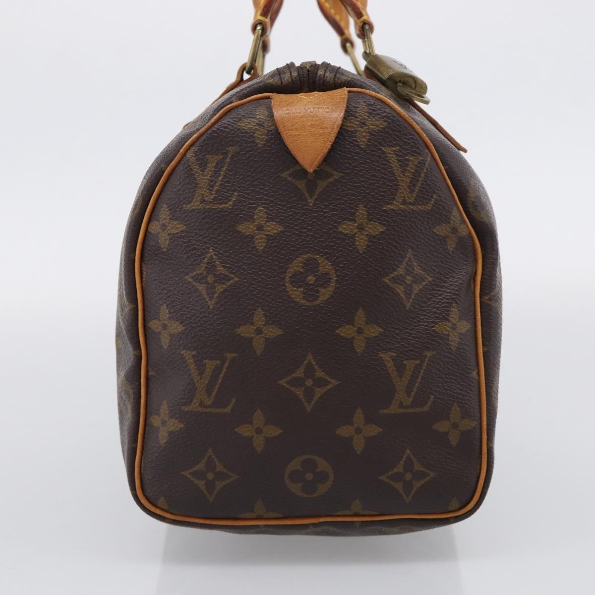 Louis Vuitton Speedy Monogram Canvas Brown Canvas Handbag (Pre-Owned)