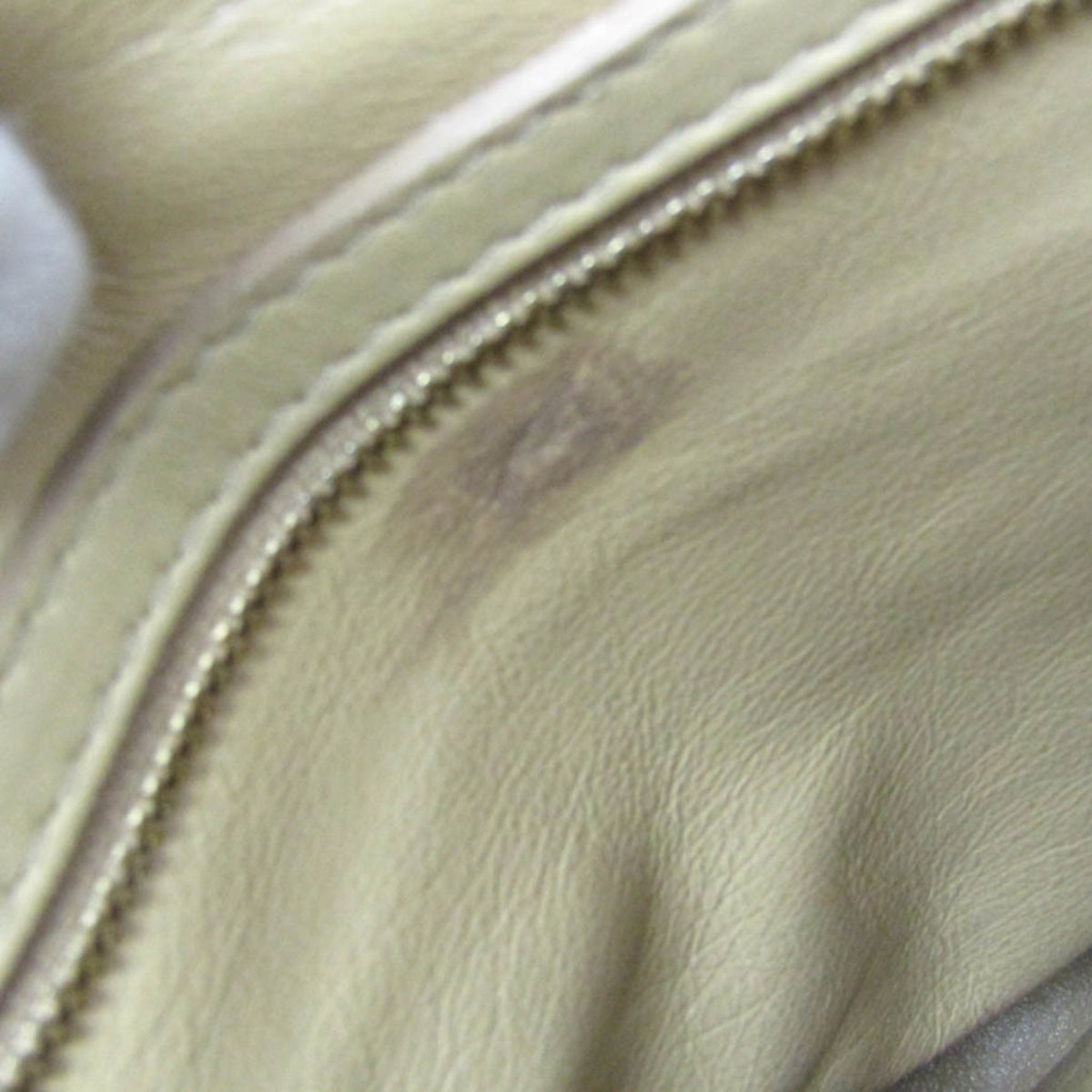 Christian Dior Lady Cannage Matelassé Beige Leather Handbag (Pre-Owned)