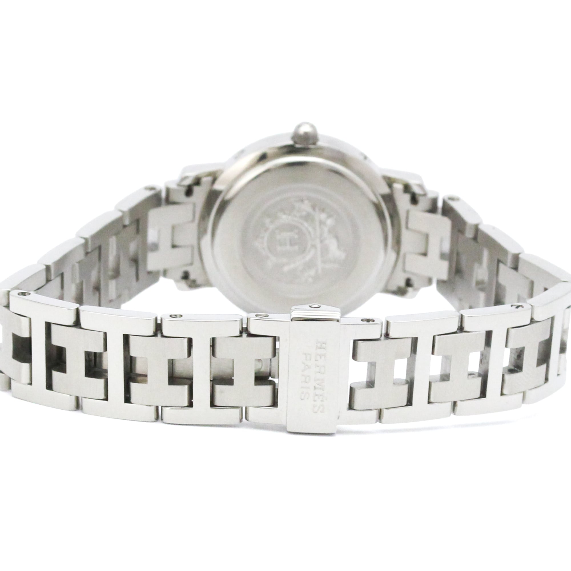Hermes Clipper Quartz Stainless Steel Watch (Pre-Owned)