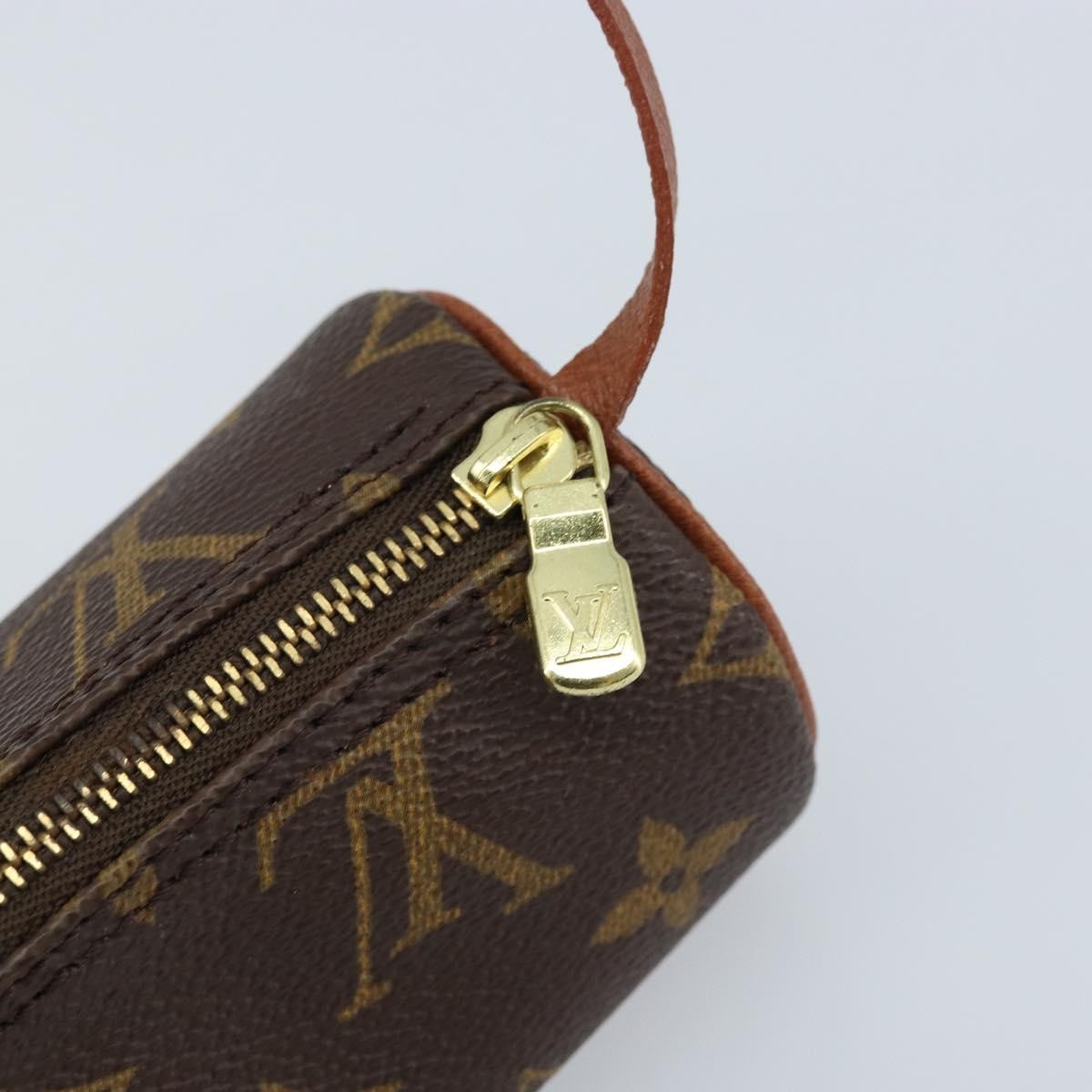 Louis Vuitton Papillon Pochette Monogram Canvas Brown Canvas Clutche & Pouche Bag (Pre-Owned)