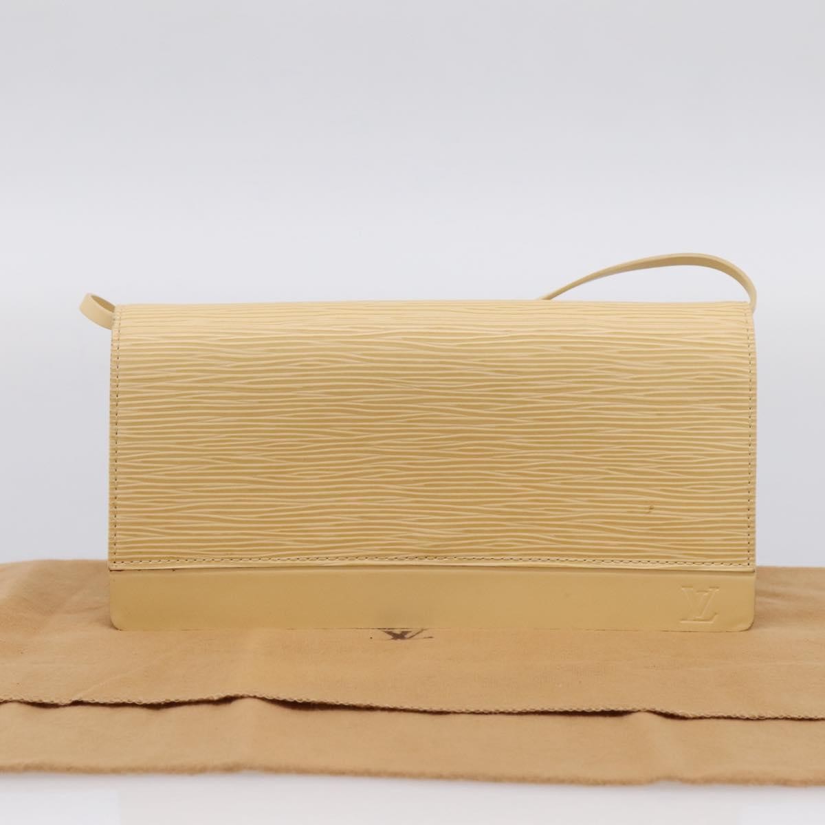 Louis Vuitton Honfleur Epi Leather Beige Leather Handbag (Pre-Owned)