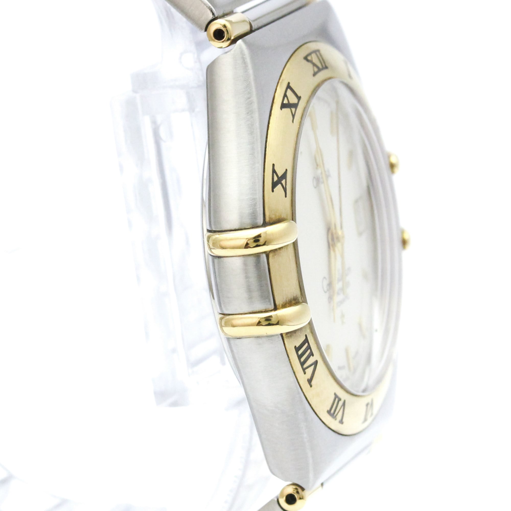 Omega Constellation Automatic Stainless Steel And Yellow Gold Watch (Pre-Owned)