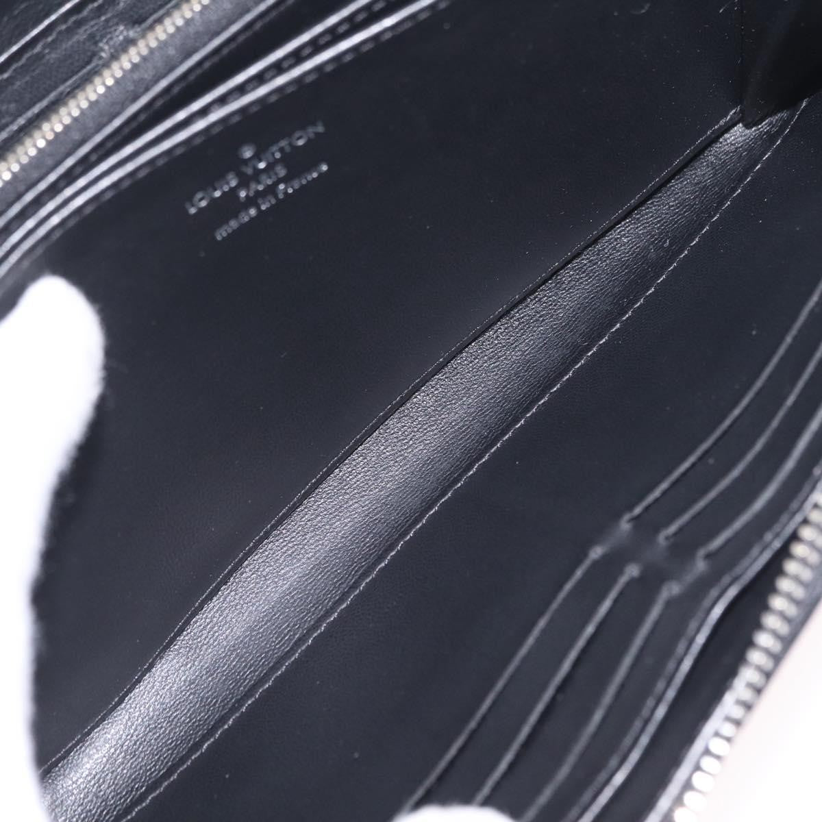 Louis Vuitton Zippy Mahina Leather Black Leather Wallets Accessory (Pre-Owned)