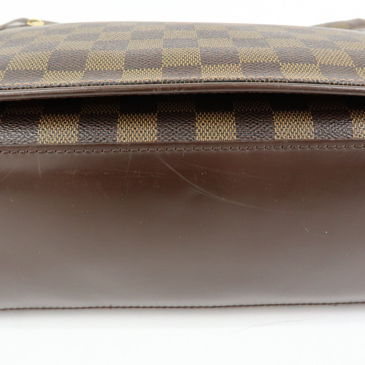 Louis Vuitton Spencer Messenger Damier Brown Canvas Handbag (Pre-Owned)