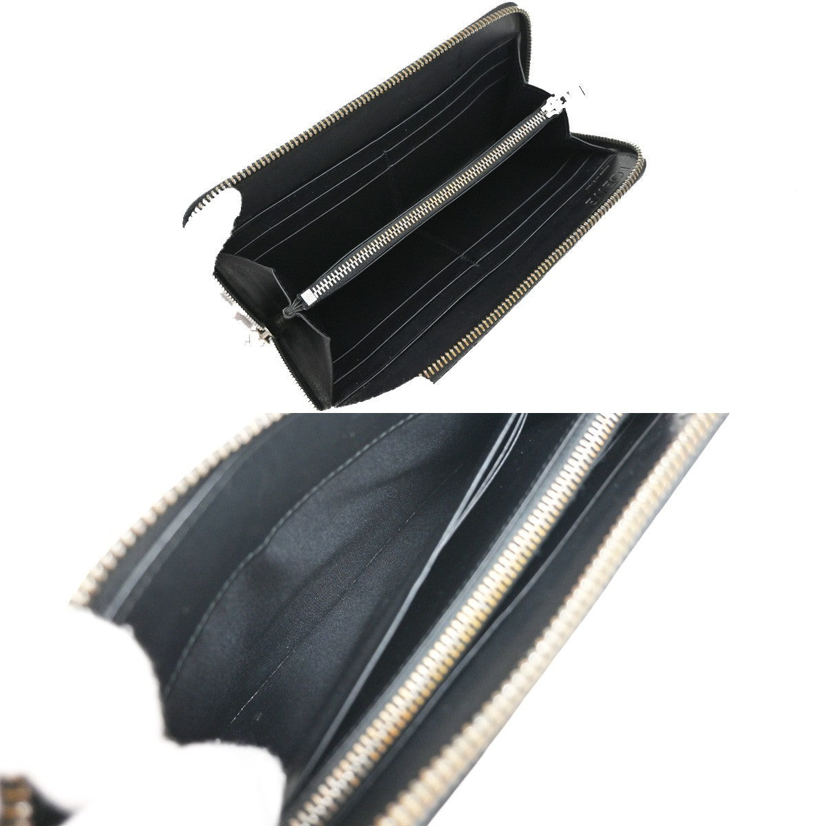 Loewe Anagram Leather Black Leather Wallets Accessory (Pre-Owned)