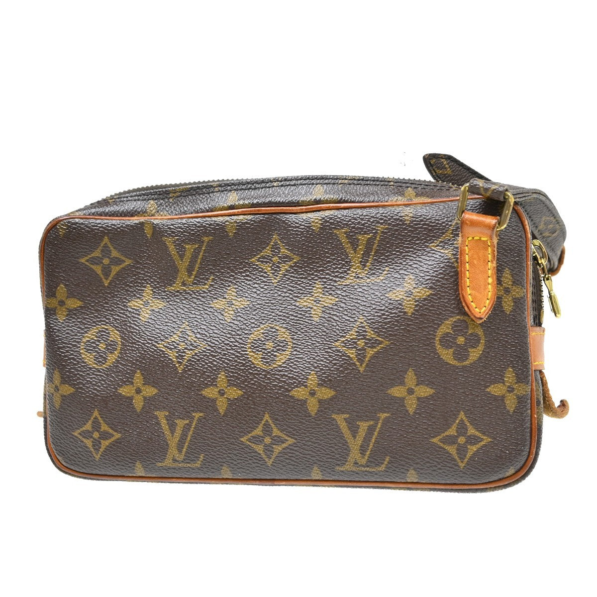 Louis Vuitton Pochette Marly Bandouliere Monogram Canvas Brown Canvas Shoulder Bag Bag (Pre-Owned)
