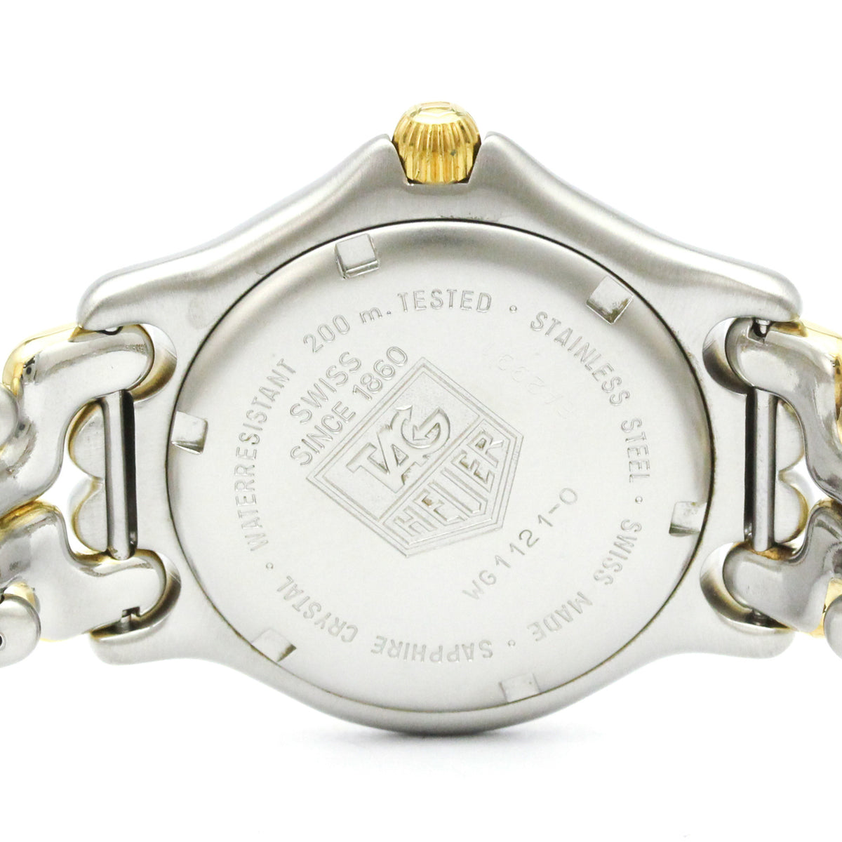 Tag Heuer Sel Professional 200M Quartz Stainless Steel And Gold Plated Watch (Pre-Owned)