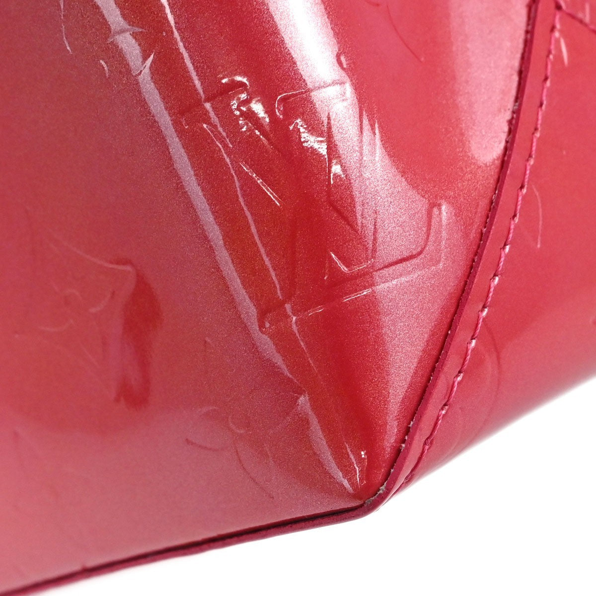 Louis Vuitton Reade Monogram Vernis Pink Patent_Leather Handbag (Pre-Owned)