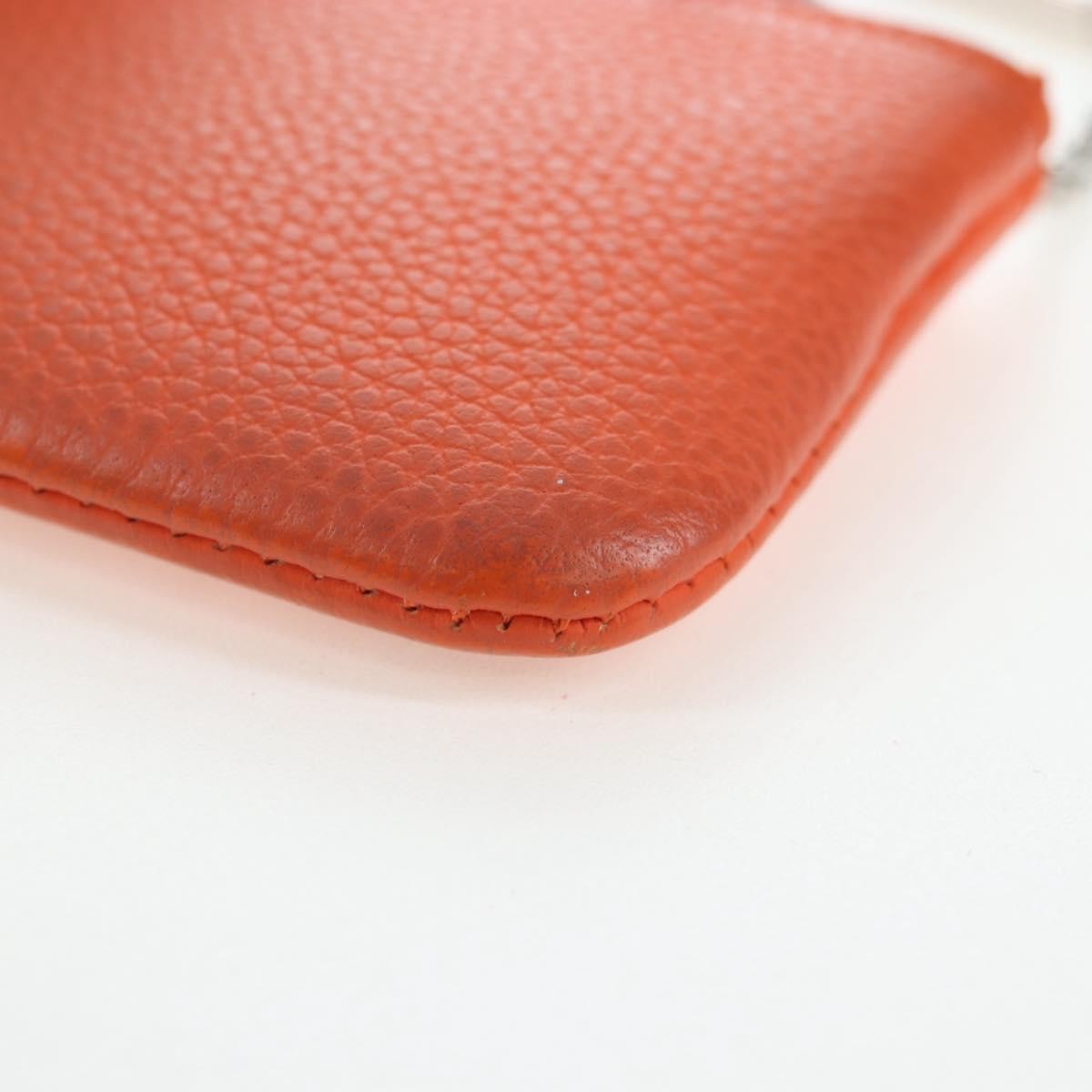 Louis Vuitton Pochette Clés Everyday Lv Leather Orange Leather Wallets Accessory (Pre-Owned)