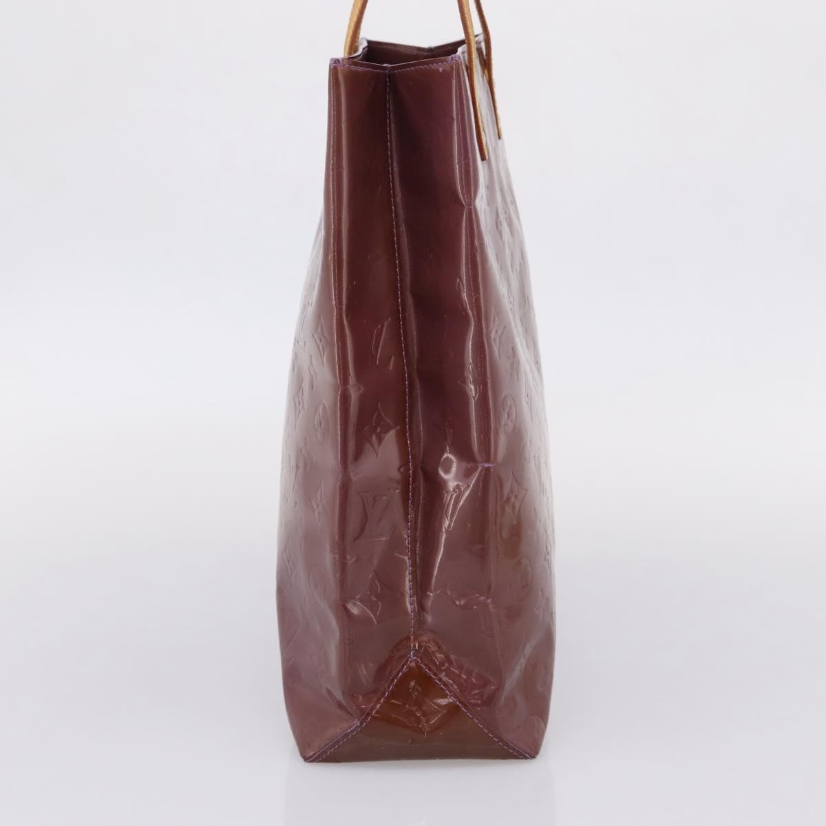 Louis Vuitton Reade Monogram Vernis Purple Patent_Leather Handbag (Pre-Owned)