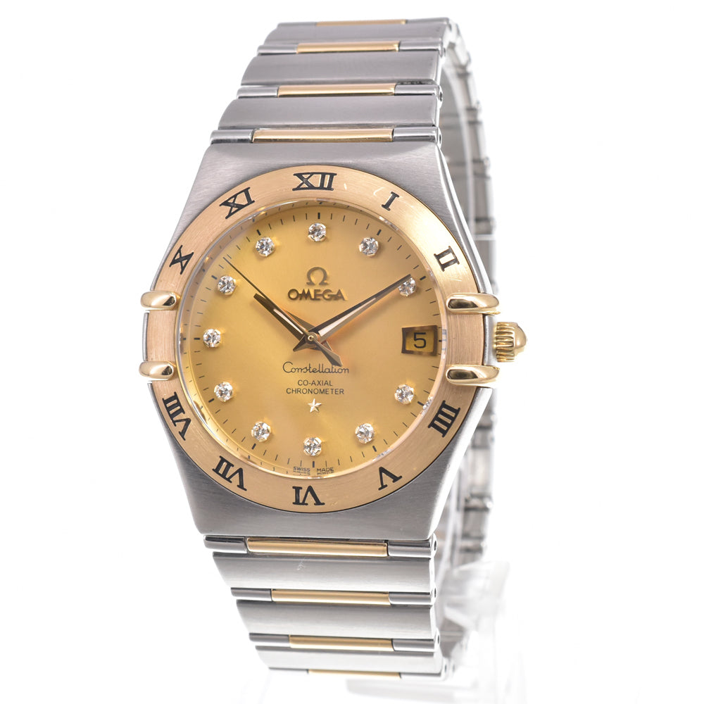 Omega Constellation Chronometer Co-Axial Automatic Stainless Steel And Yellow Gold Watch (Pre-Owned)