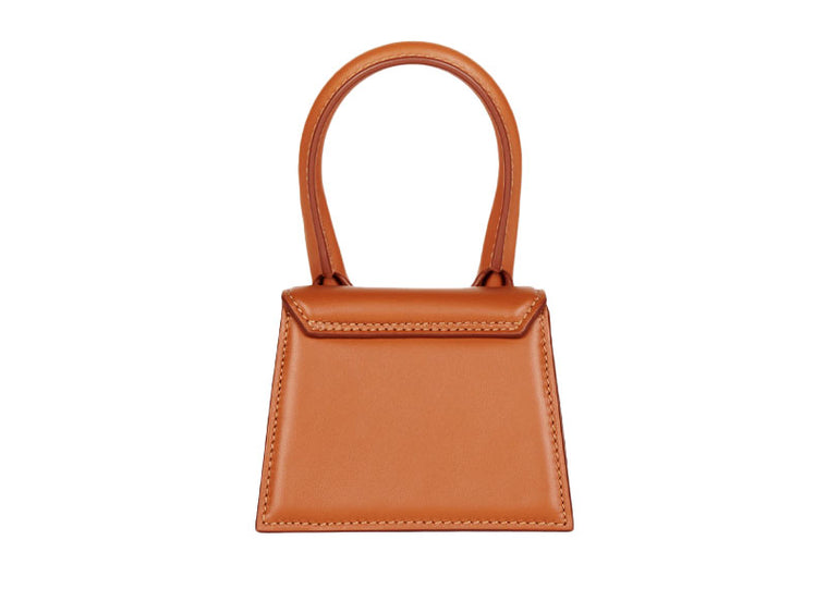 Jacquemus Le Chiquito Mini Leather Brown Calfskin Handbag (Pre-Owned)