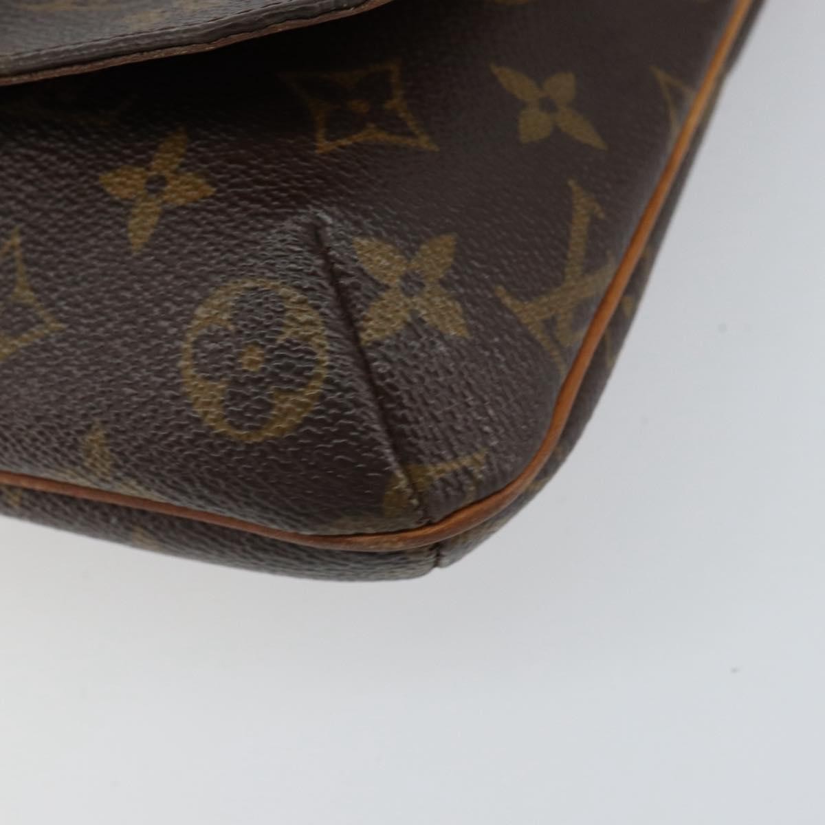 Louis Vuitton Musette Salsa Monogram Canvas Brown Canvas Shoulder Bag Bag (Pre-Owned)