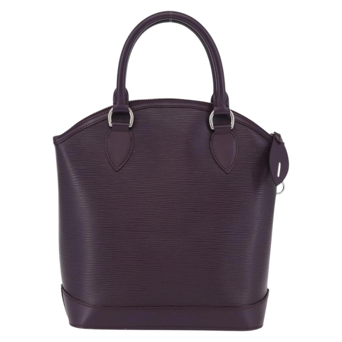 Louis Vuitton Lockit Epi Leather Purple Leather Handbag (Pre-Owned)