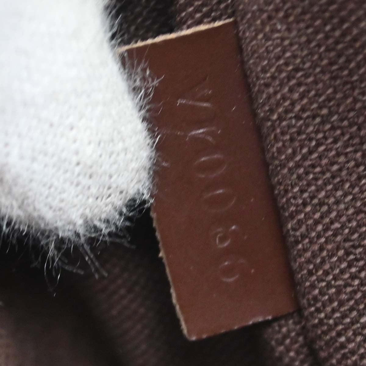 Louis Vuitton Melville Messenger Damier Ebene Brown Canvas Shoulder Bag Bag (Pre-Owned)