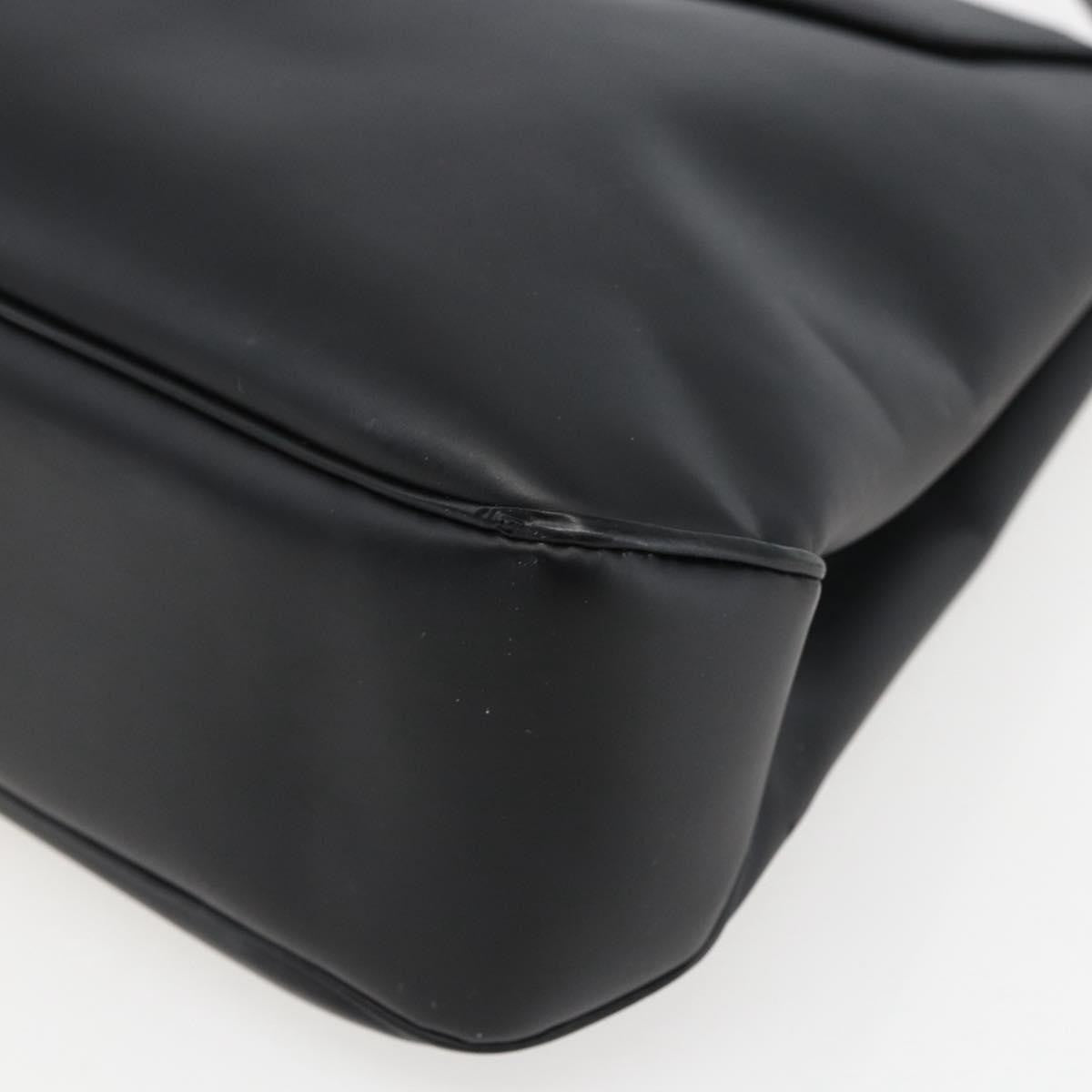 Salvatore Ferragamo Vara Leather Black Leather Shoulder Bag Bag (Pre-Owned)