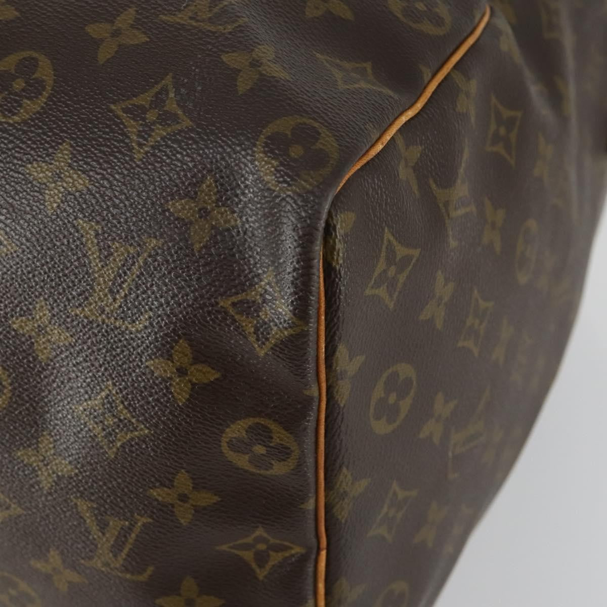 Louis Vuitton Keepall Monogram Canvas Brown Canvas Travel Bag Bag (Pre-Owned)