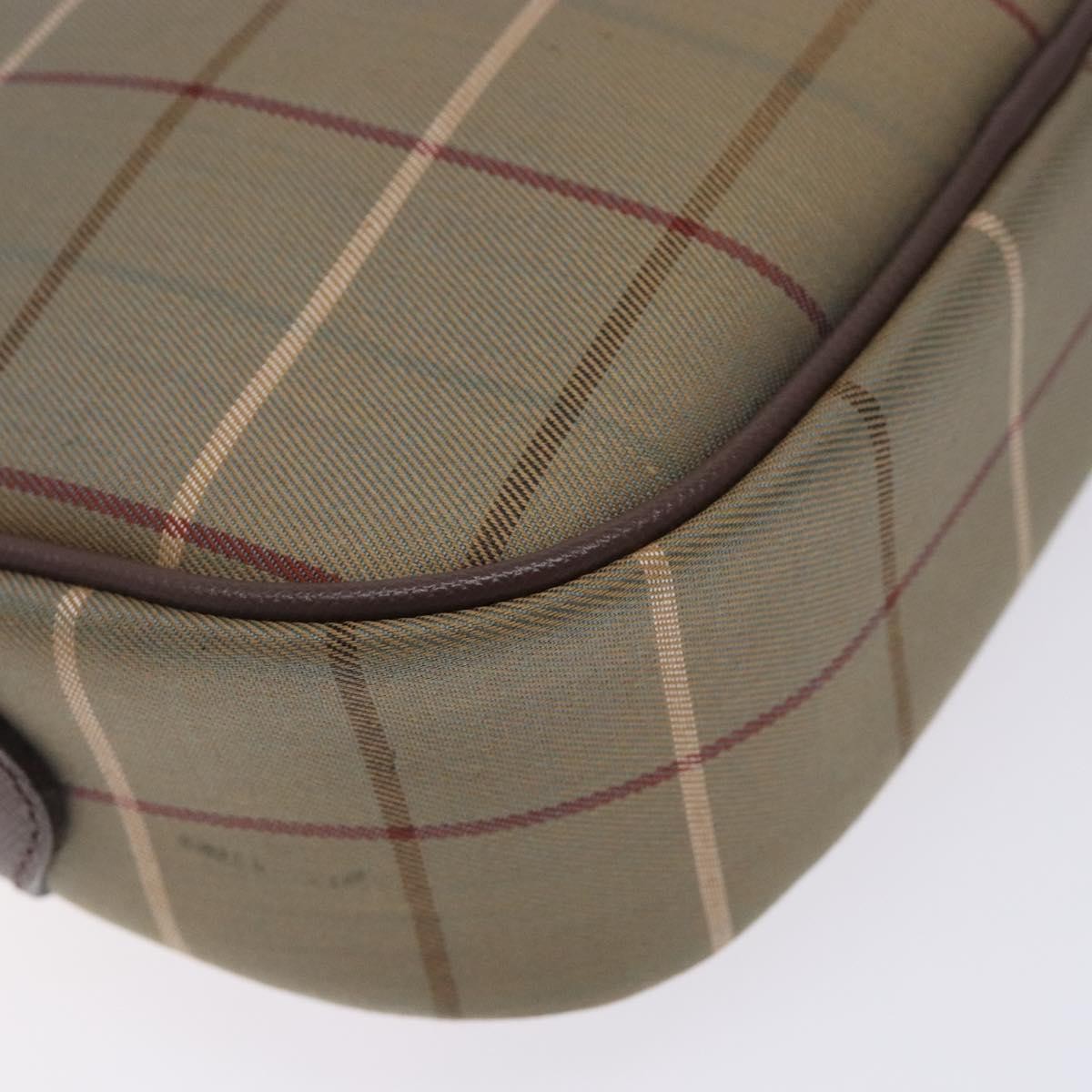 Burberry Nova Check Pochette Canvas Beige Canvas Clutche & Pouche Bag (Pre-Owned)