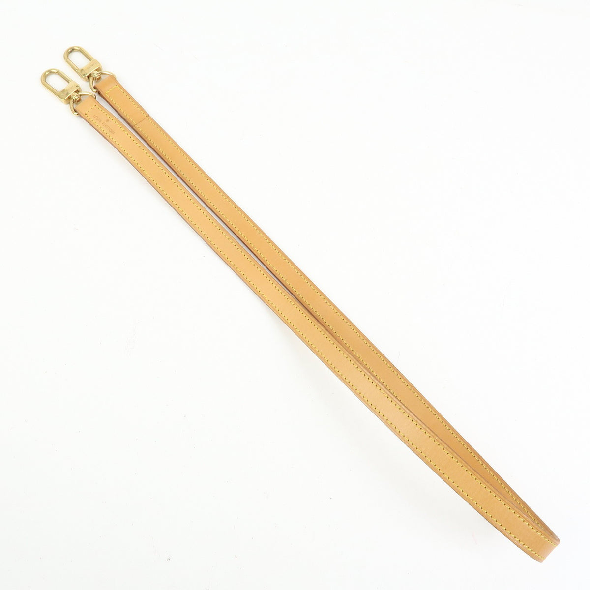 Louis Vuitton Shoulder Strap Vachetta Leather Beige Leather Straps Accessory (Pre-Owned)