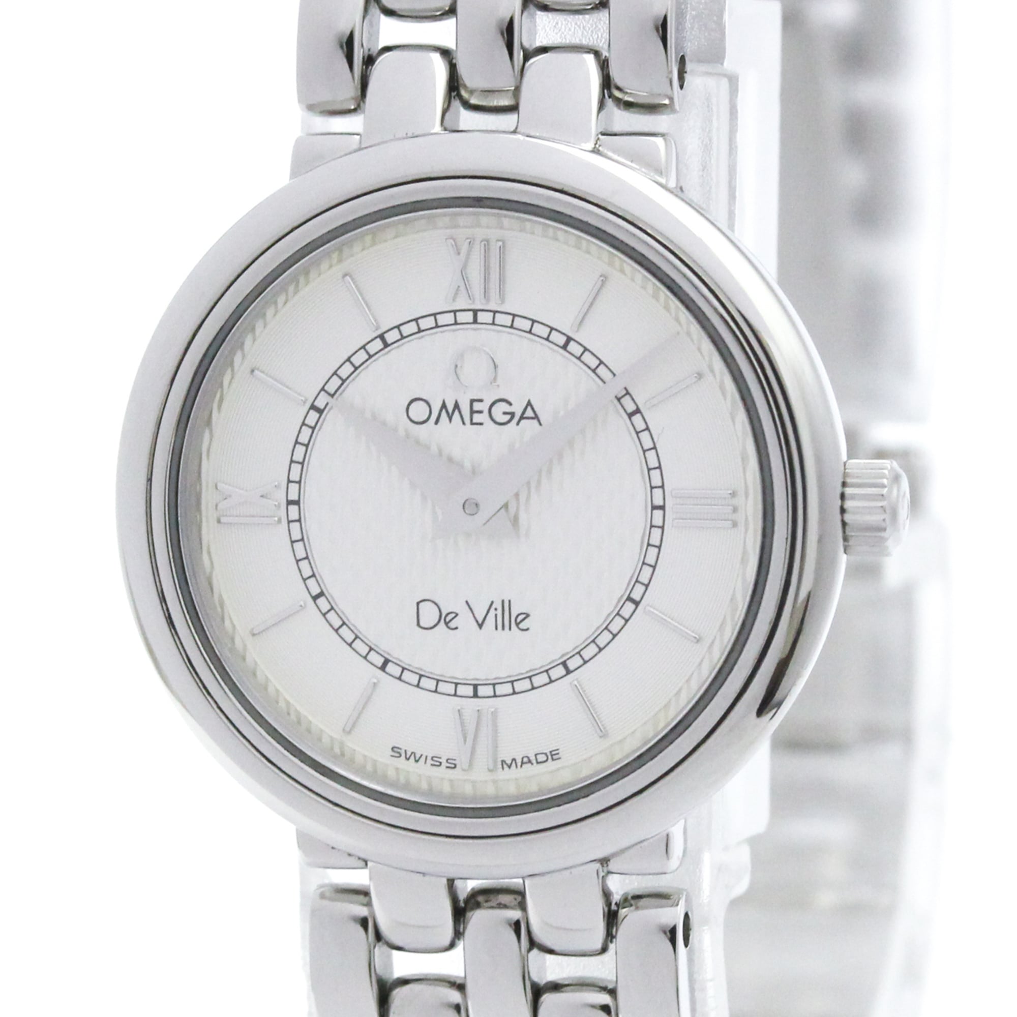 Omega De Ville Quartz Stainless Steel Watch (Pre-Owned)