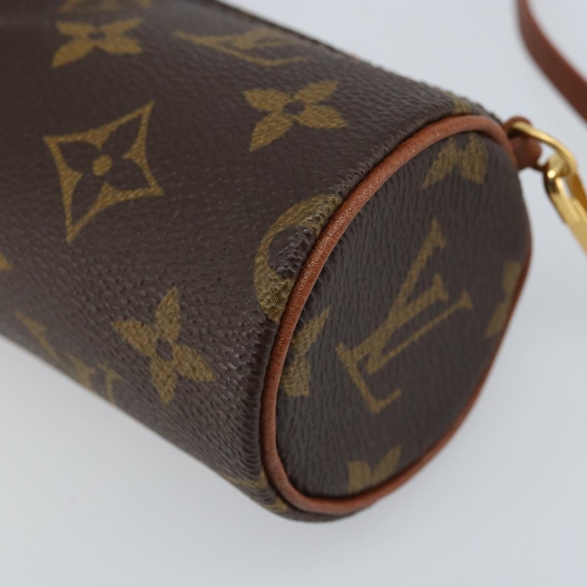 Louis Vuitton Papillon Pochette Monogram Canvas Brown Canvas Clutche & Pouche Bag (Pre-Owned)