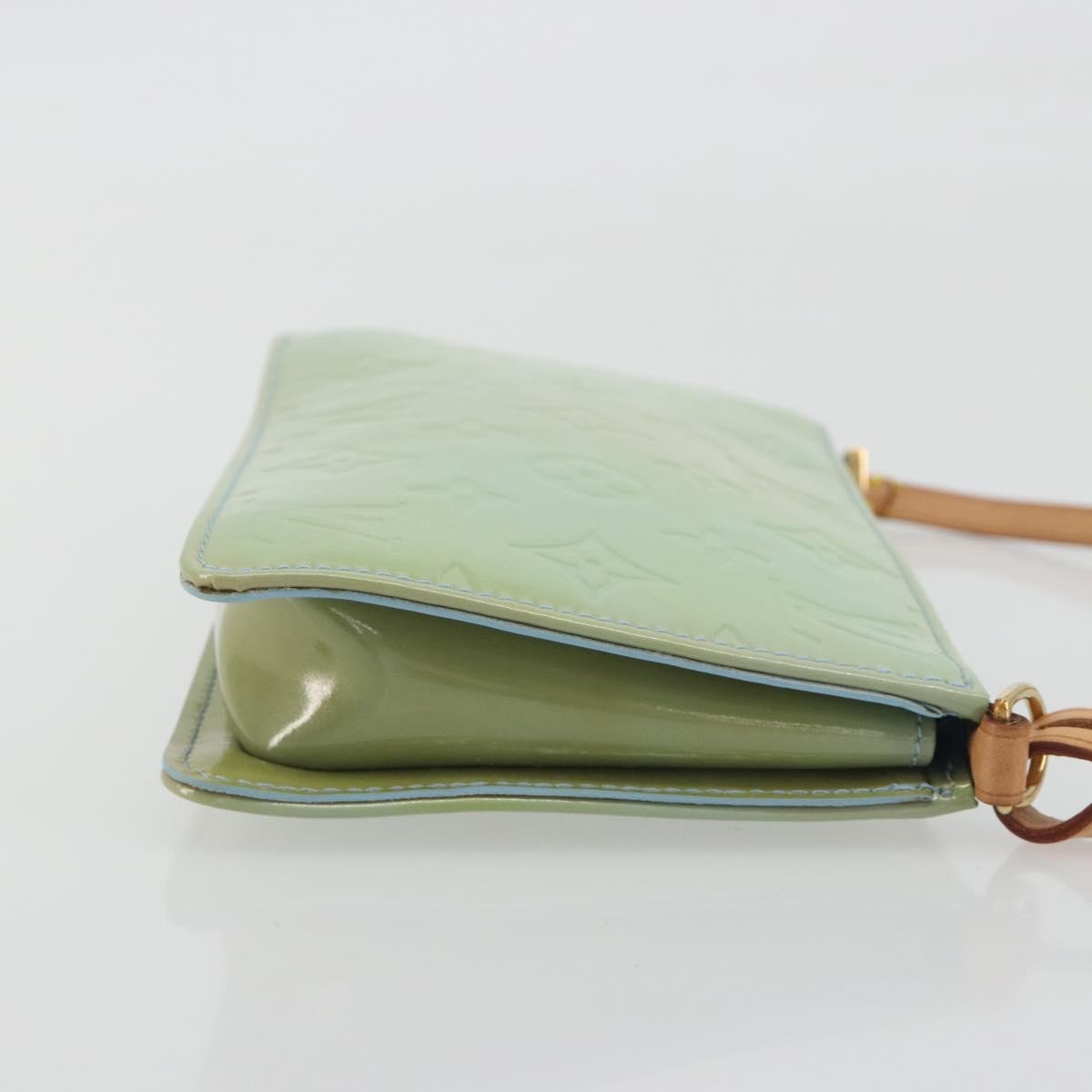 Louis Vuitton Lexington Pochette Monogram Vernis Blue Patent_Leather Clutche & Pouche Bag (Pre-Owned)