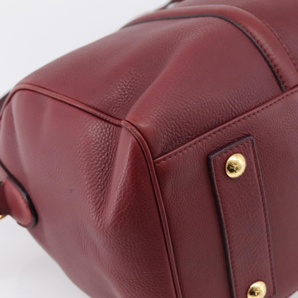 Louis Vuitton Sofia Coppola Sc Leather Red Leather Handbag (Pre-Owned)
