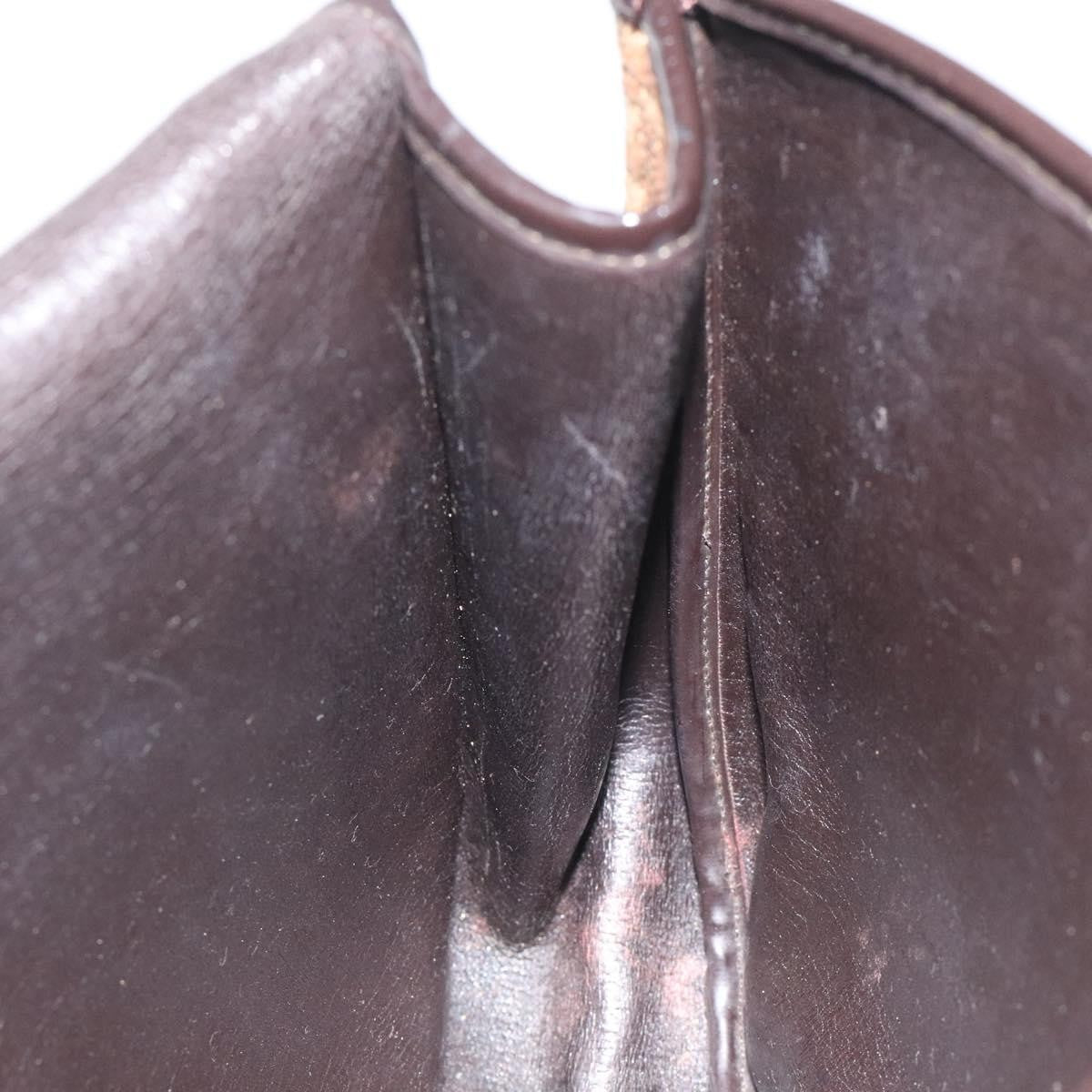Christian Dior Vintage Trotter Canvas Brown Canvas Shoulder Bag Bag (Pre-Owned)