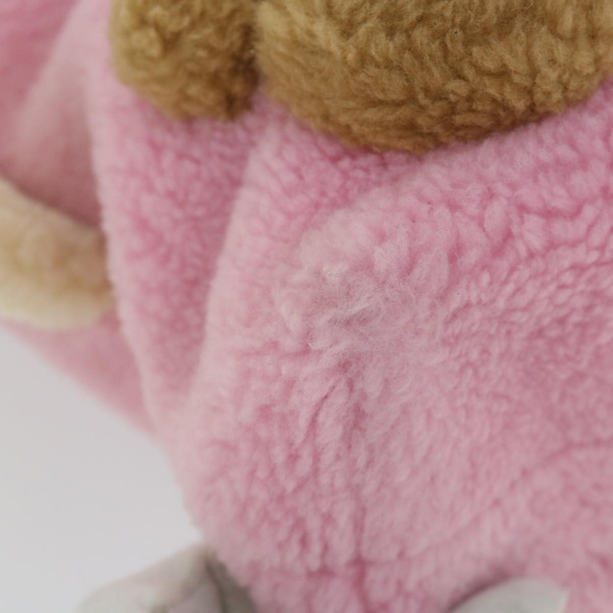Gucci Children's Flying Bear Tote Wool Pink Wool Handbag (Pre-Owned)