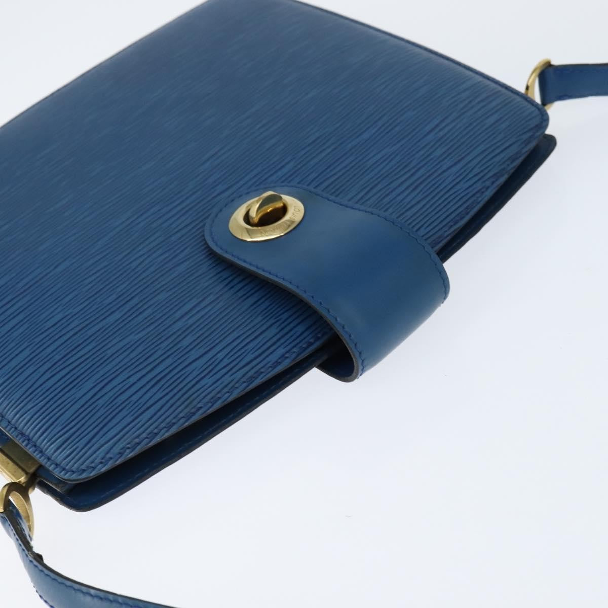 Louis Vuitton Capucines Epi Leather Blue Leather Shoulder Bag Bag (Pre-Owned)