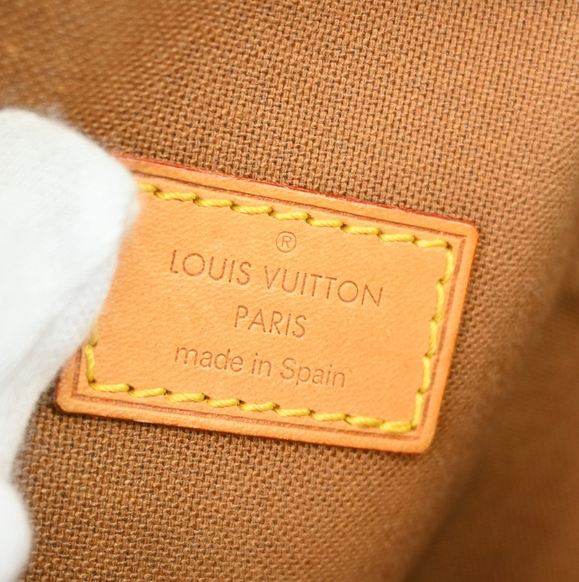 Louis Vuitton Pochette Gange Monogram Canvas Brown Canvas Clutche & Pouche Bag (Pre-Owned)