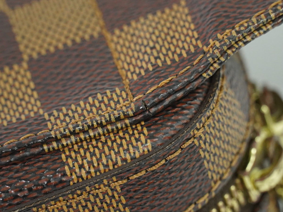 Louis Vuitton Geronimos Damier Brown Canvas Clutche & Pouche Bag (Pre-Owned)