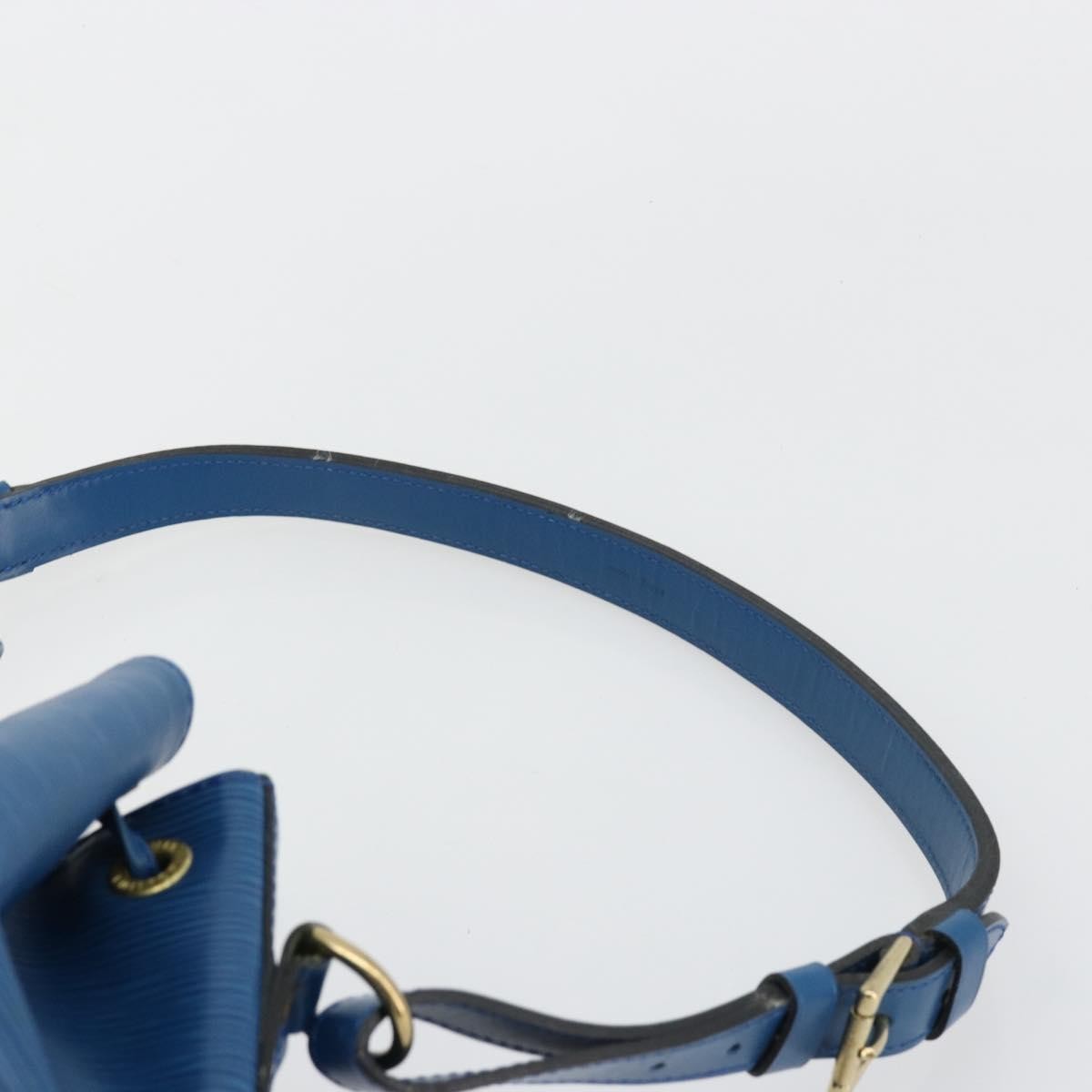 Louis Vuitton Petit Noe Epi Leather Blue Leather Shoulder Bag Bag (Pre-Owned)