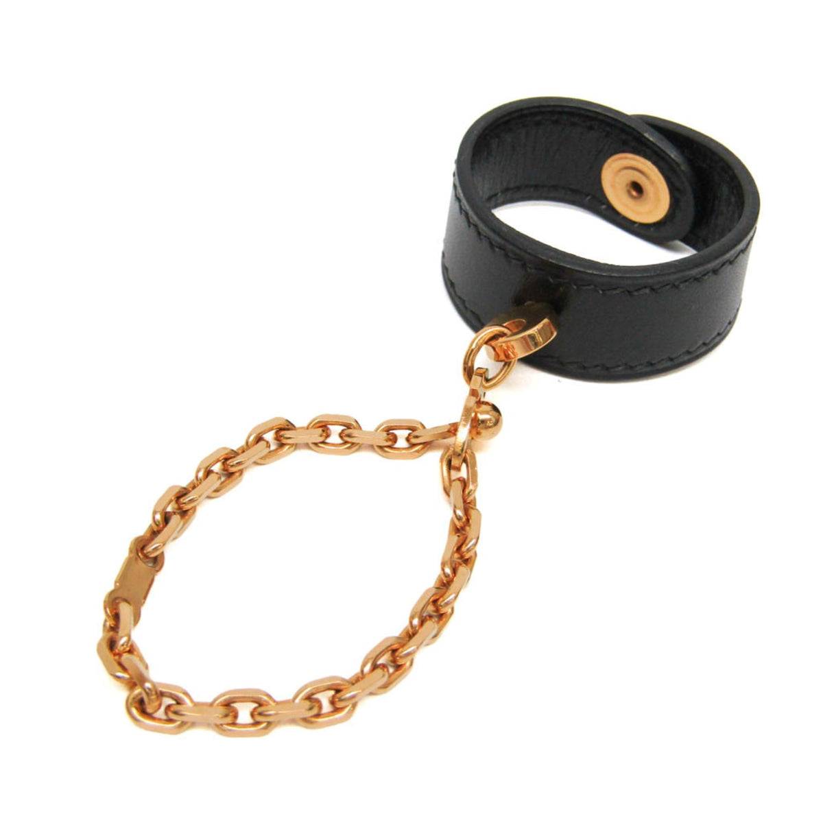 Hermes Vintage Glove Holder Leather With Metal Multicolour Leather Glove Accessory (Pre-Owned)