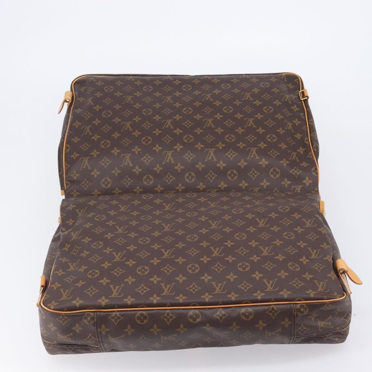 Louis Vuitton Sac Chasse Hunting Monogram Canvas Brown Canvas Handbag (Pre-Owned)
