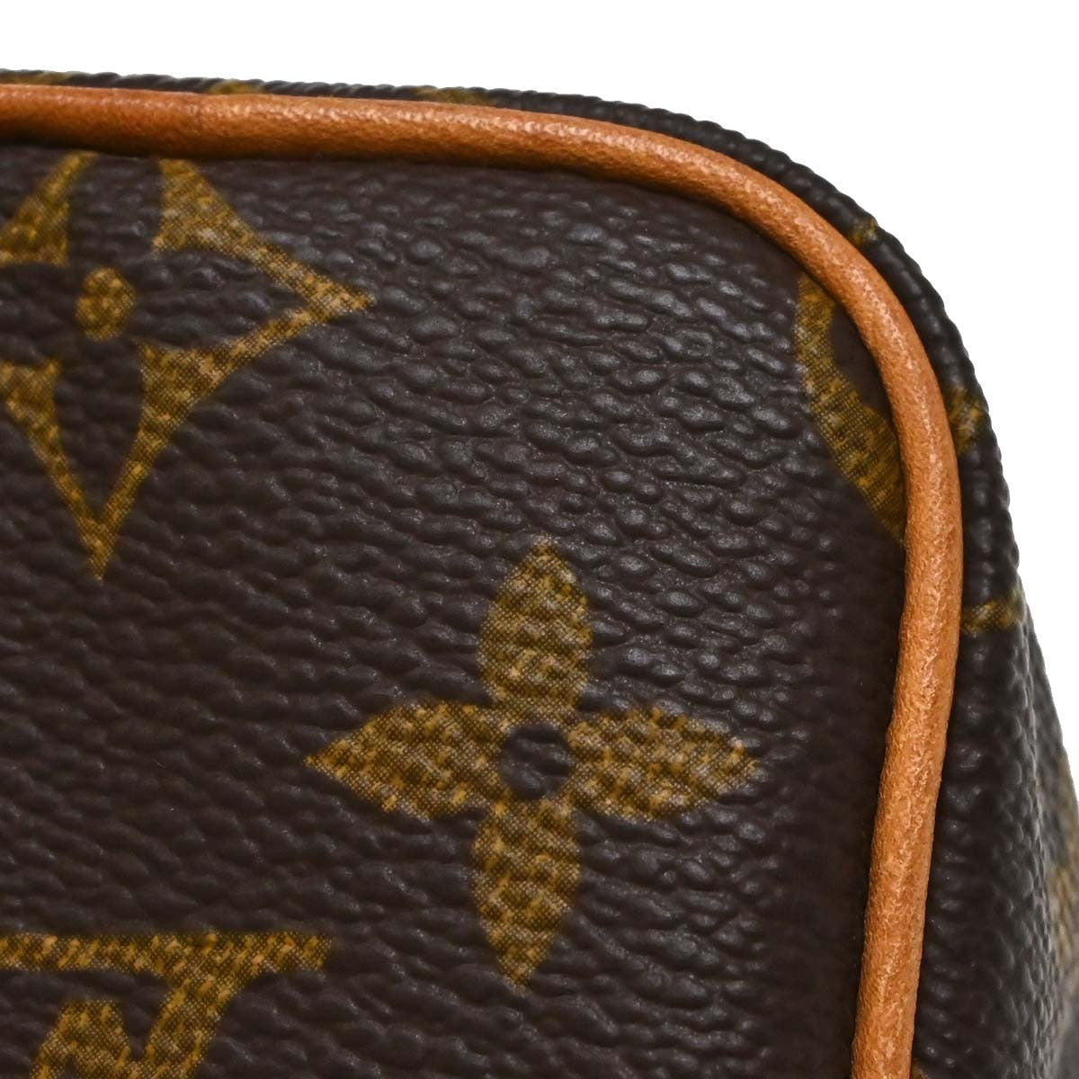 Louis Vuitton Speedy Mini Hl Monogram Canvas Brown Canvas Handbag (Pre-Owned)